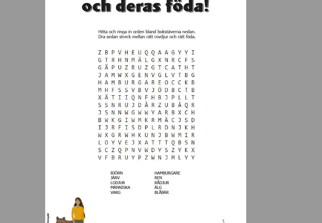 Hitta orden