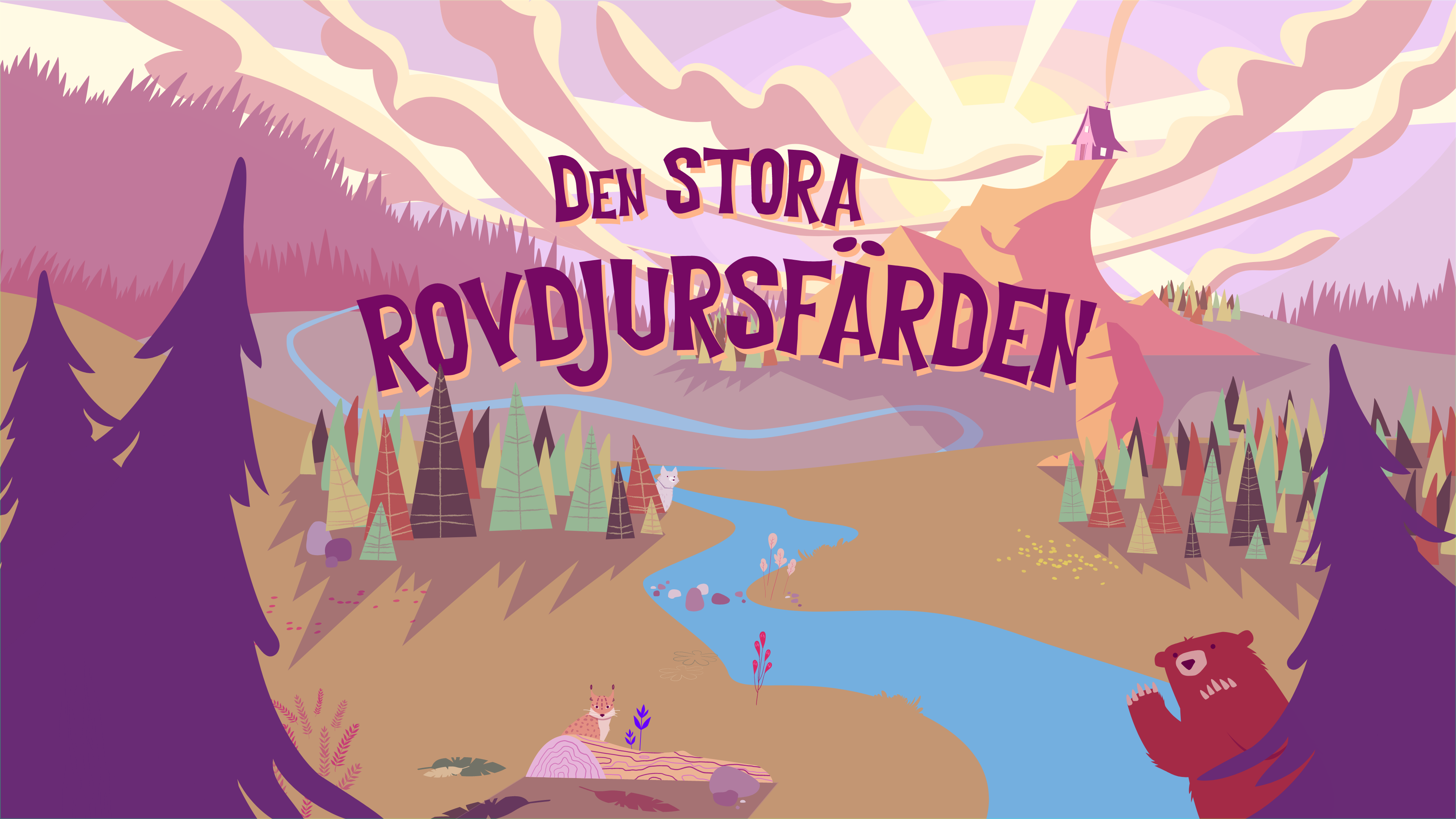 Rovdjursfärden startskärm